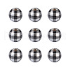 Natural Wooden Beads WOOD-TAC0010-05J-10