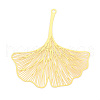 Brass Filigree Big Pendants KKC-T003-17G-1