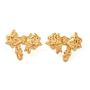304 Stainless Steel Stud Earrings EJEW-G423-32A-G-4