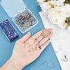 SUNNYCLUE 100Pcs 5 Styles 304 & 316 Surgical Stainless Steel Earring Hooks STAS-SC0007-56-3