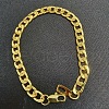 Alloy Cuban Curb Chains Necklaces & Bracelets Sets for Men WG37A02-03-4