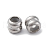 201 Stainless Steel Beads STAS-D301-18P-04-2