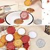 CRASPIRE 50Pcs Adhesive Wax Seal Stickers DIY-CP0010-99D-5