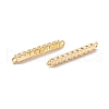 Rack Plating Brass Micro Pave Cubic Zirconia Connestor Charms KK-D073-03G-01-NR-2