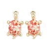 Alloy Enamel Pendants FIND-E031-01LG-05-2