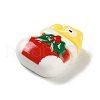 Christmas Theme Opaque Resin Decoden Cabochons RESI-F053-C06-2