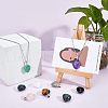 SUPERFINDINGS 12Pcs 12 Style Natural & Synthetic Gemstone Pendants G-FH0001-22-2