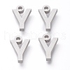 Tarnish Resistant 304 Stainless Steel Pendants STAS-A045-21P-1