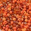 Opaque Colours Luster & Silver Lined & Transparent & Frosted Colours Glass Seed Beads SEED-A030-03C-2