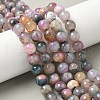 Natural Agate Beads Strands G-M437-C01-01X-5