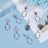 Unicraftale 2 Sets Alloy Painting Frame Pendant Decorations FIND-UN0002-04-4