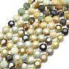 Natural Flower Amazonite Beads Strands G-C116-A120-01-2