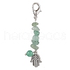 Moon/Star/Paw Print Alloy Pendant Decoration HJEW-JM02151-4
