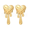 304 Stainless Steel Stud Earrings for Women EJEW-U047-01G-4