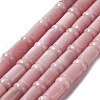 Natural Pink Opal Beads Strands G-L585-B02-01-1