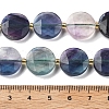 Natural Colorful Fluorite Beads Strands G-C116-A172-03-5