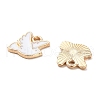 Alloy Enamel Charms ENAM-B062-04KCG-01-2