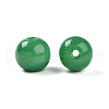 Opaque Solid Color Glass Beads GLAA-N007-8mm-A10-2