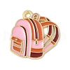 School Supplies Alloy Enamel Pandants FIND-M083-03A-G02-1