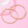 Ion Plating(IP) 304 Stainless Steel Hoop Earrings EJEW-N0016-11G-H-1