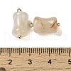Natural Cherry Blossom Agate Pendants G-G110-03A-G-3