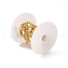 Rack Plating Brass Ring & Rectangle Link Chains CHC-I040-03G-4
