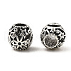 Tibetan Style Alloy European Beads FIND-E041-08AS-2