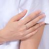 Simple Style 925 Sterling Silver Finger Rings FS-WG80334-01-2