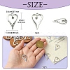 Tibetan Style Alloy Pendants TIBEP-YW0001-74-3