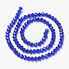 Glass Beads Strands EGLA-A034-T4mm-D06-2