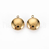 Ion Plating(IP) 304 Stainless Steel Charms STAS-N097-095LG-NR-1
