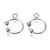304 Stainless Steel Ear Cuff Findings STAS-S116-308P-1