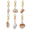 Acrylic Imitation Shell Pendant Decorations HJEW-JM02769-3
