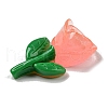 Luminous Resin Cabochons RESI-E047-01E-4