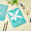 SUPERFINDINGS 4Pcs 4 style Flat Rectangle Acrylic Board DIY-FH0002-97-3