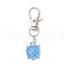 Luminous Turtle Resin Pendant Decorations HJEW-JM03246-4