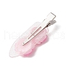 3Pcs 3 Colors Flower Alloy & Plastic Alligator Hair Clips PHAR-JH00132-5