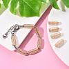 Plating Transparent Acrylic Beads PACR-YW0001-05-5