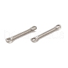Non-Tarnish 304 Stainless Steel Connector Charms STAS-Q323-04C-P-2