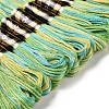 10 Skeins 6-Ply Polyester Embroidery Floss OCOR-K006-A22-2