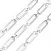 Tarnish Resistant 304 Stainless Steel Paperclip Chains CHS-F011-09A-P-2