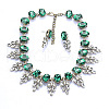 Alloy Rhinestone Jewelry Sets FS-WG3ECD0-12-1