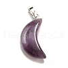 Natural Amethyst Pendants G-Z022-05D-2