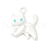 Zinc Alloy Enamel Pendants FIND-U028-01A-1
