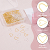 DICOSMETIC 200Pcs 2 Colors Brass Linking Rings KK-DC0004-16-4