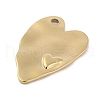 Ion Plating(IP) 304 Stainless Steel Pendants STAS-G336-01G-2