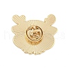 Christmas Theme Cartoon Alloy Brooches JEWB-A025-01B-2