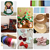 36Pcs 18 Colors Cotton Ribbon DIY-WH0542-52-8