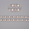 Handmade ABS Plastic Imitation Pearl Beads Beaded Chains CHC-S012-050-4