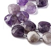 Natural Amethyst Beads Strands G-P570-E17-02-4